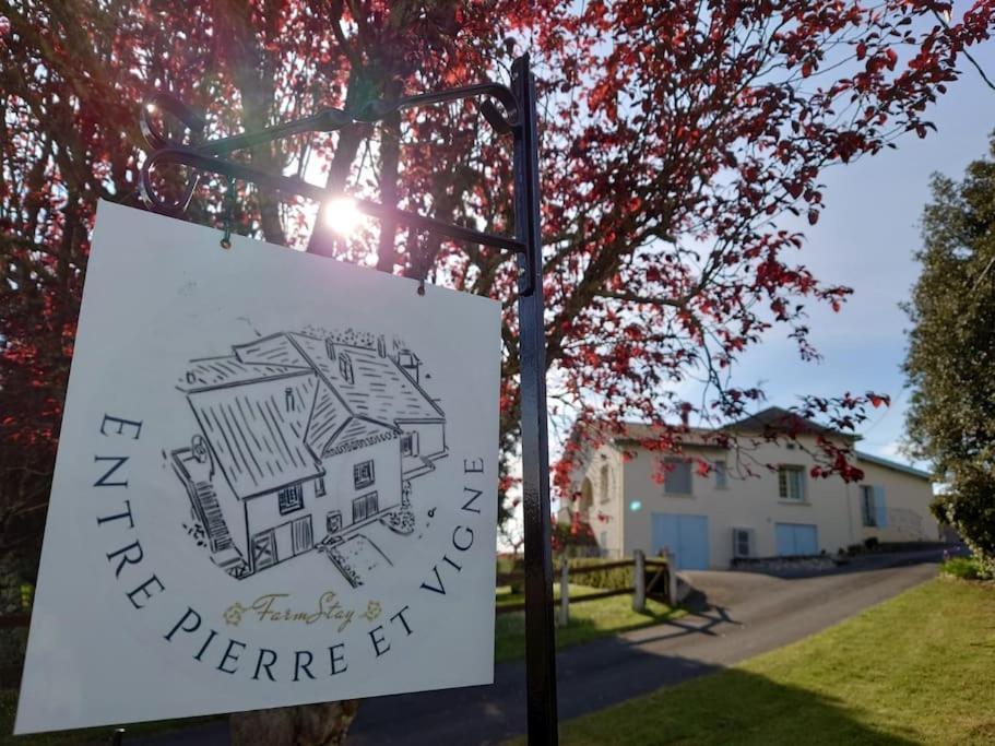 Entre Pierre Et Vigne - Charming Former Winery Farmhouse With Hot Tub & Swimming Pool Monestier  Bagian luar foto