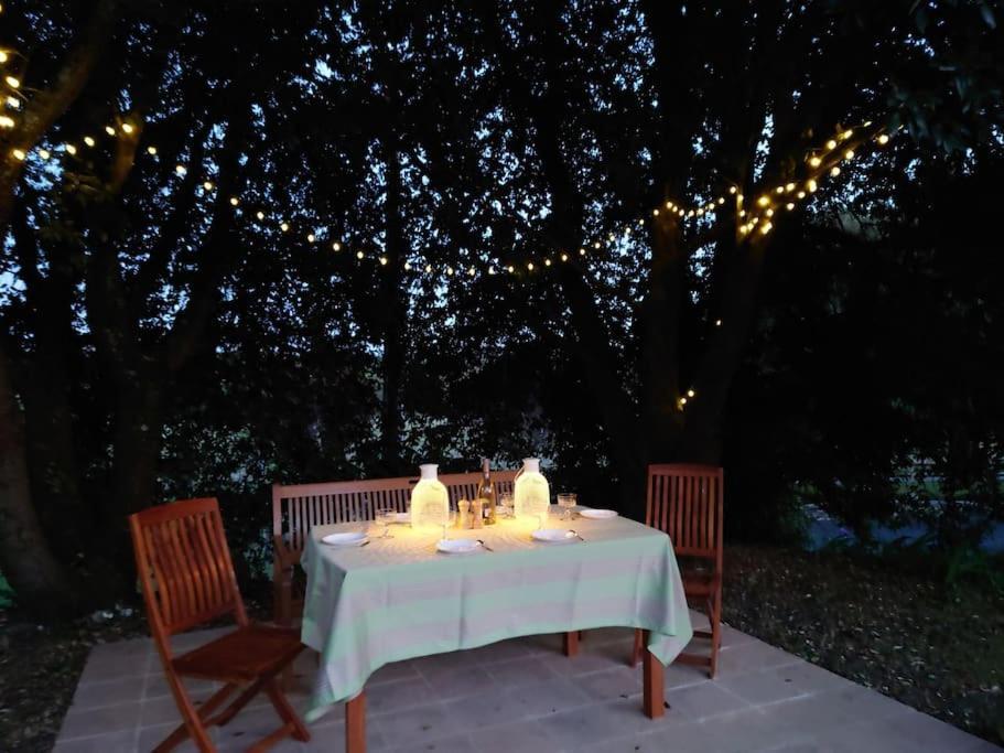 Entre Pierre Et Vigne - Charming Former Winery Farmhouse With Hot Tub & Swimming Pool Monestier  Bagian luar foto